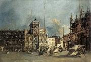 GUARDI, Francesco The Torre del-Orologio oil on canvas